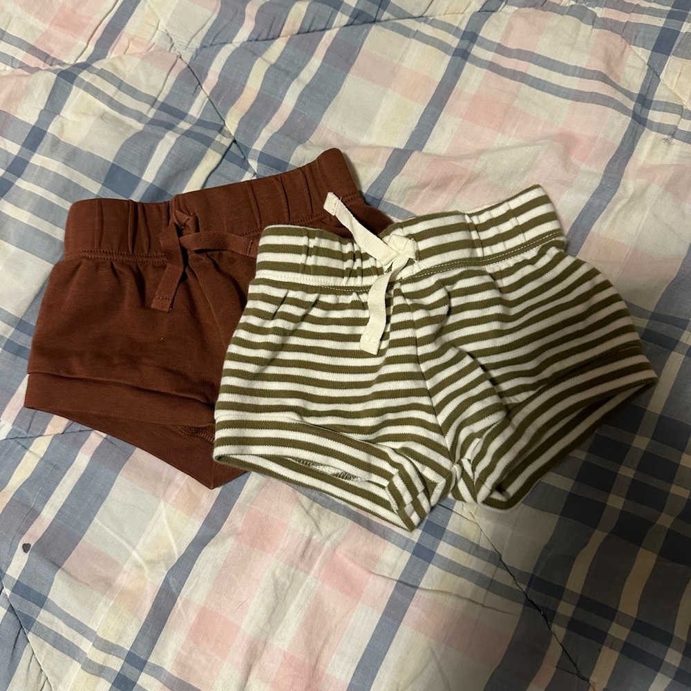 Colored Organics Havana Shorts - 3-6mo